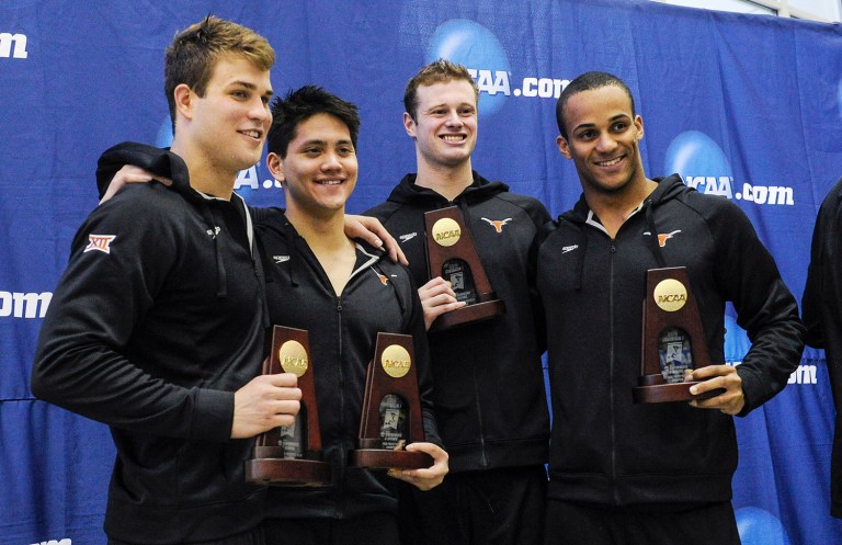 Two American Olympic swimmers, Jack Conger and Gunnar Bentz, were taken off their flight from Rio de Janeiro to the U.S. on Wednesday after a Brazilian judge issued an order preventing them from leaving the country before their robbery case was resolved. (AP Photo/John Amis)