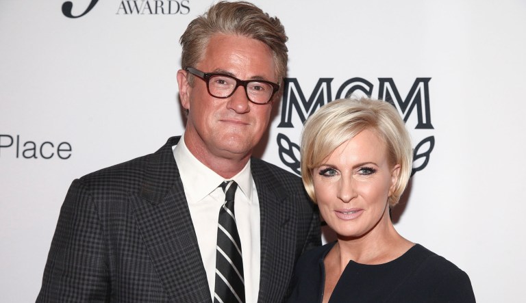 MSNBC's Mika Brzezinski and Joe Scarborough kept their long-standing feud with President Trump alive on Saturday, taking to Twitter to criticize Trump over his tweets about Puerto Rico and the mayor of San Juan. (Photo by Andy Kropa/Invision/AP)