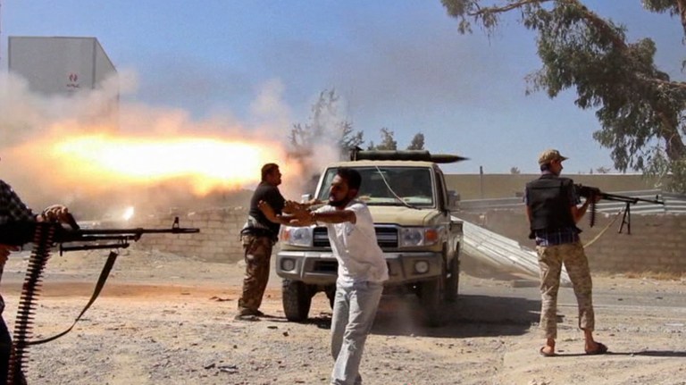 38 killed as Libyan forces battle militias in east