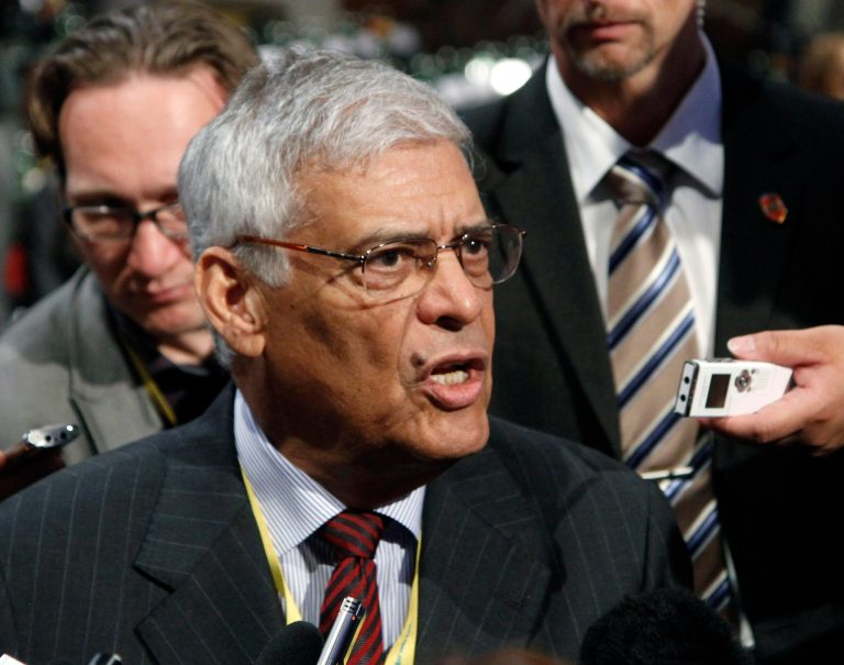   Secretary General of OPEC Abdalla Salem El Badri of Libya speaks to journalists during a seminar of the Organization of the Petroleum Exporting Countries, OPEC, at Vienna's Hofburg palace, Austria, on Wednesday, June 13, 2012. OPEC is holding its quarterly meeting Thursday against a backdrop of a 24 percent crude price decline over the last month or so. Some of the group's 12 members, such as Iran and Venezuela, will likely call on the cartel to cut output in a bid to boost prices. (AP Photo/Ronald Zak)  