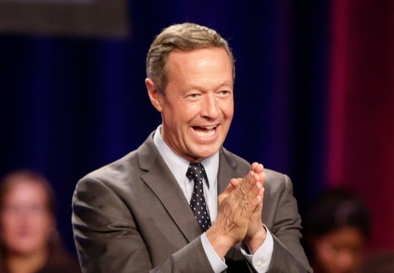 O'Malley doubled down on his frequent campaign theme of being the only 