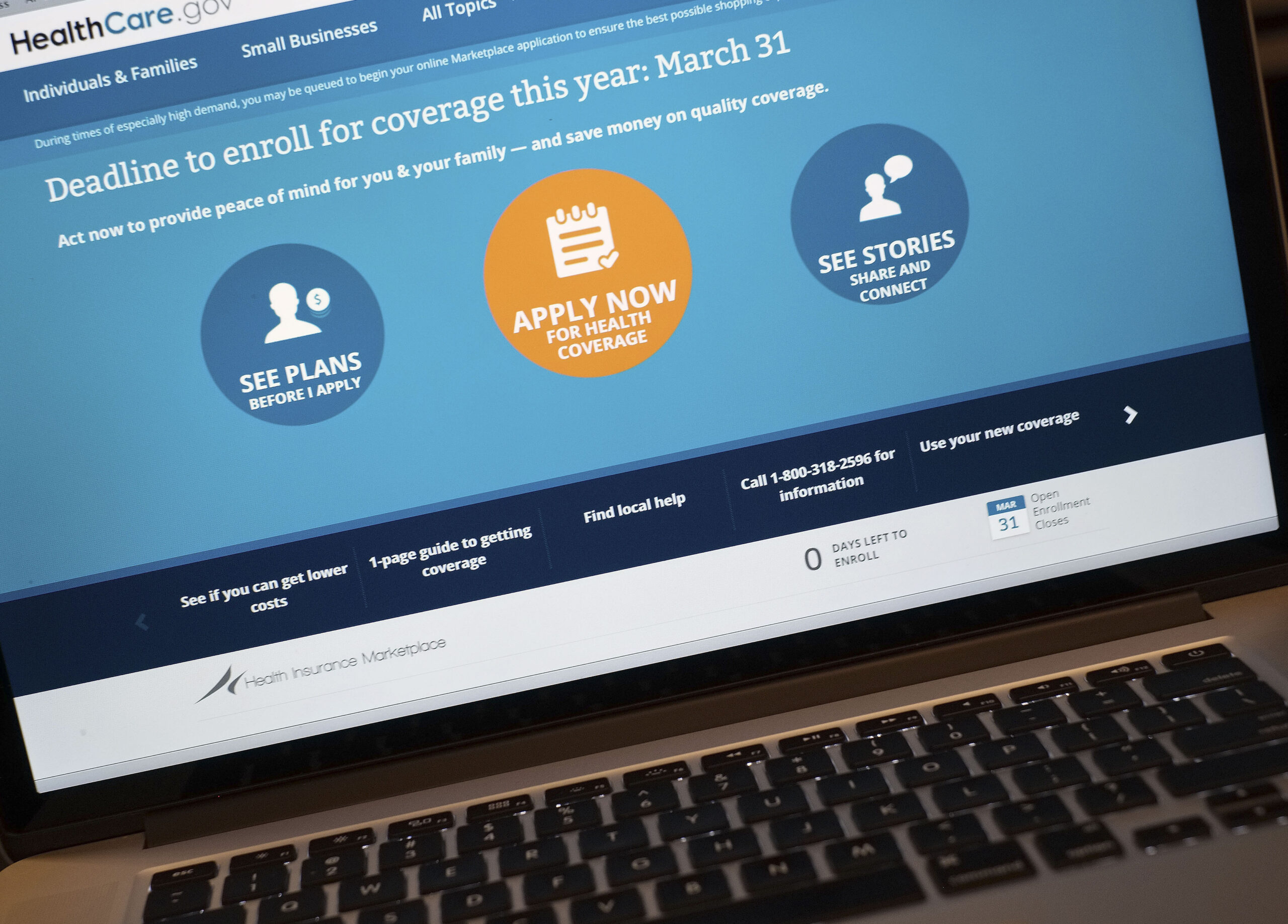 Extra time for Obamacare open enrollment ends today