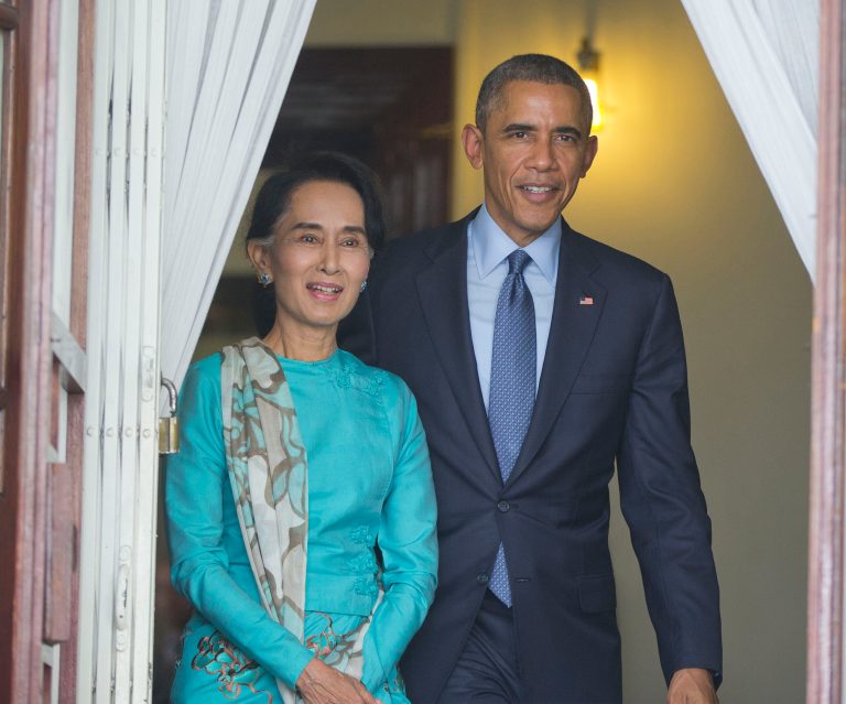 President Obama said he —œcarefully considered—&pound; the 1974 Trade Act’s criteria before informing Congress of his intentions to remove the trade sanction in place on Burma since 1989. (AP Photo)