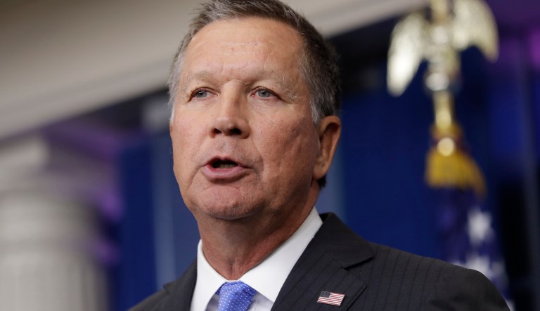 In 2013, Kasich barred publicly funded hospitals from entering into 