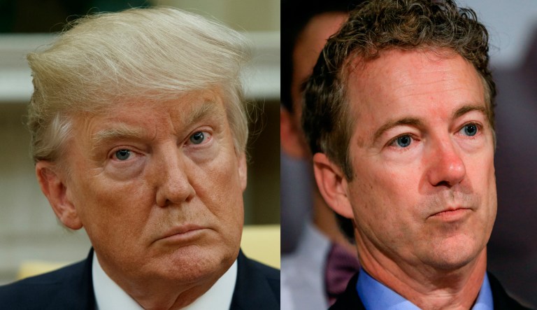 Paul and other conservatives have said the Senate bill doesn't go far enough toward repealing Obamacare. (AP)