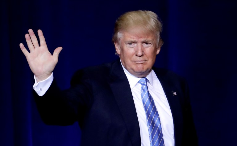 The president-elect's Dec. 12-15 numbers are significantly lower than the 73 percent that President Obama received in 2008 and the 77 percent awarded to Bill Clinton before his inauguration. (AP Photo/Matt York)