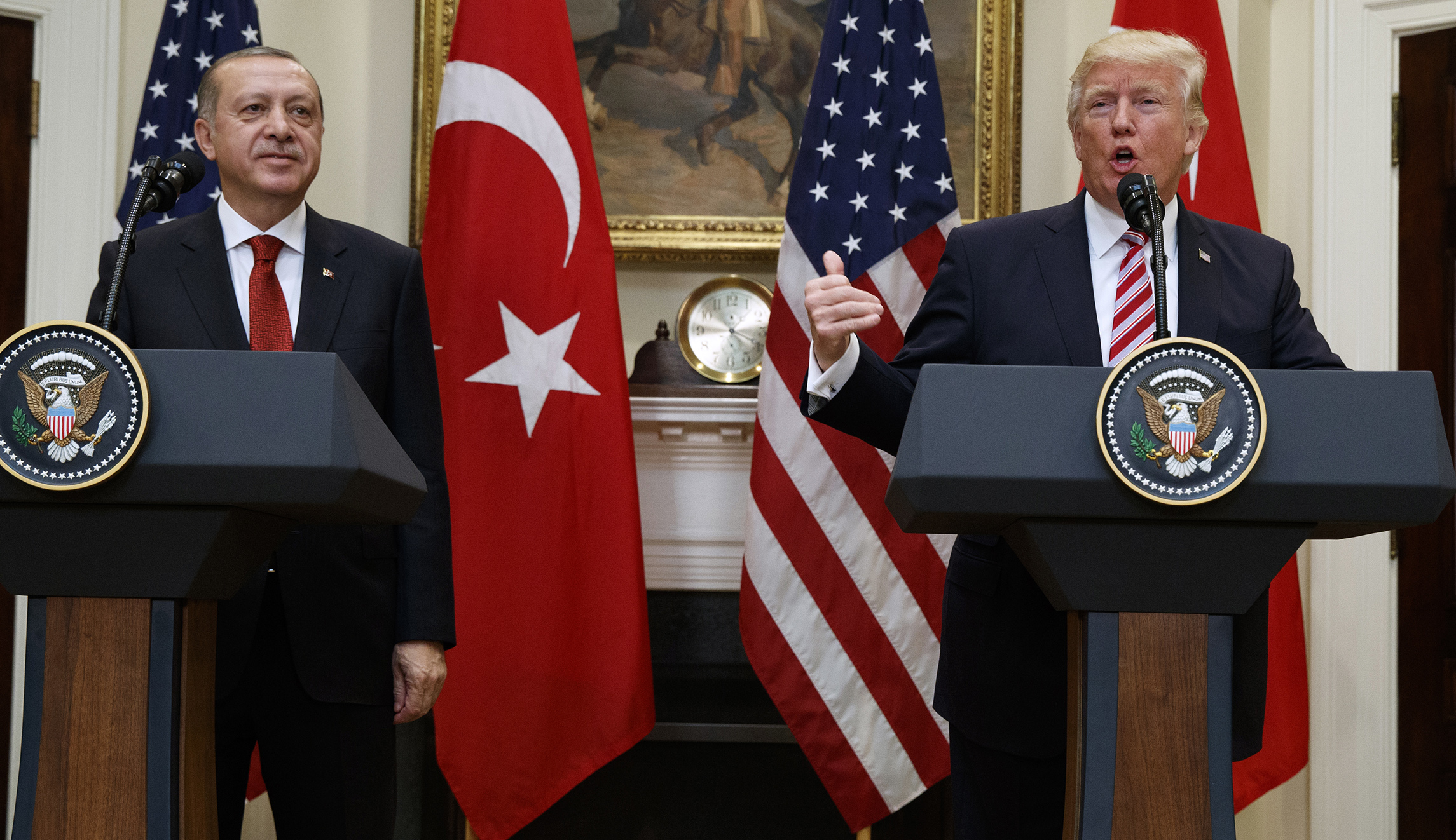 US alliance with Syrian Kurds ‘will never be accepted,’ Erdogan says