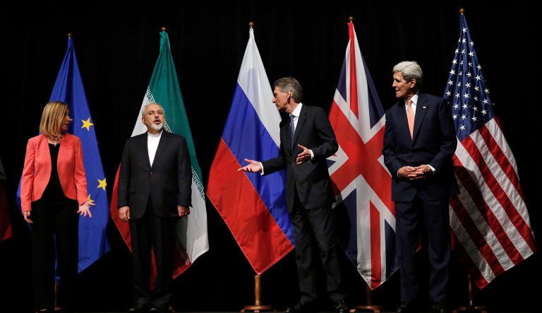 Obama and Kerry wanted an agreement -- any agreement no matter how meaningless -- while European states wanted cover to do business inside Iran. (Carlos Barria, Pool Photo via AP)