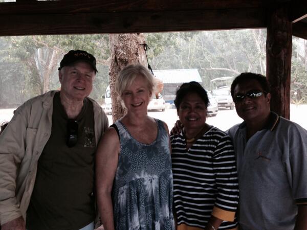 The tiny South Pacific nation of Palau honored Sen. John McCain, R-Ariz., who is vacationing there with his family this week, with honorary citizenship, the senator said in a Twitter post Thursday. He received the honor after the Palau National Congress invited him to speak, his office said. (Photo: Twitter.com/senjohnmccain)