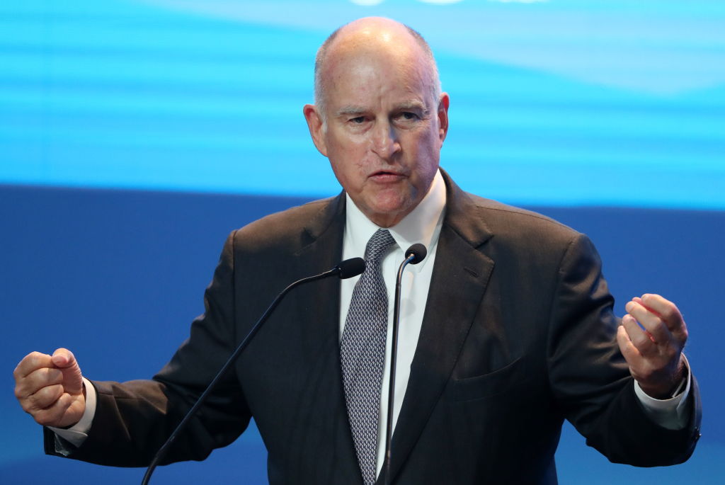 A Very Jerry Brown Defense of Due Process