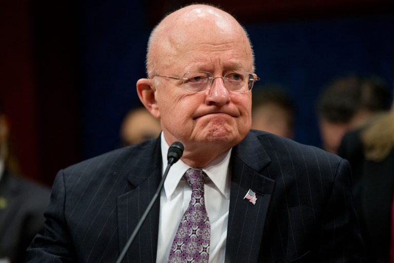Clapper added that neither he nor the administration have a right to contradict that decision. (AP Photo/Andrew Harnik)