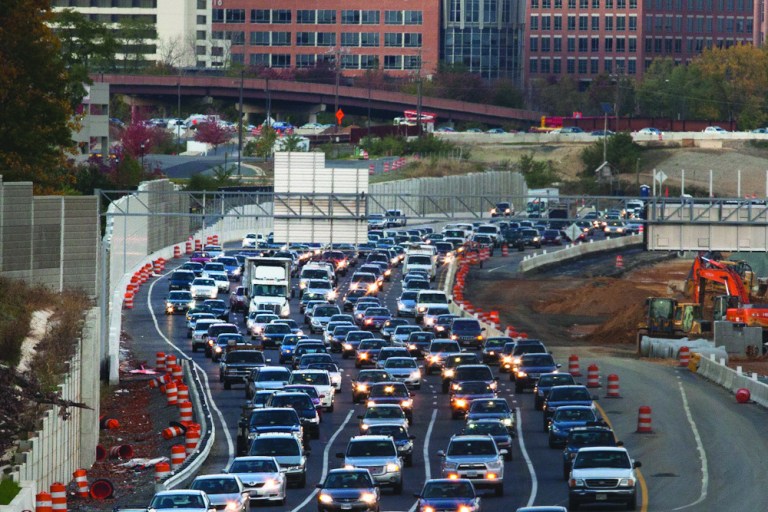 The Beltway Express high-occupancy toll lanes, which stretch from Springfield to just past Dulles Toll Road, attracted about one-third of the projected 66,000 cars a traffic consultant for the project predicted in 2007. (Photo: Examiner file)