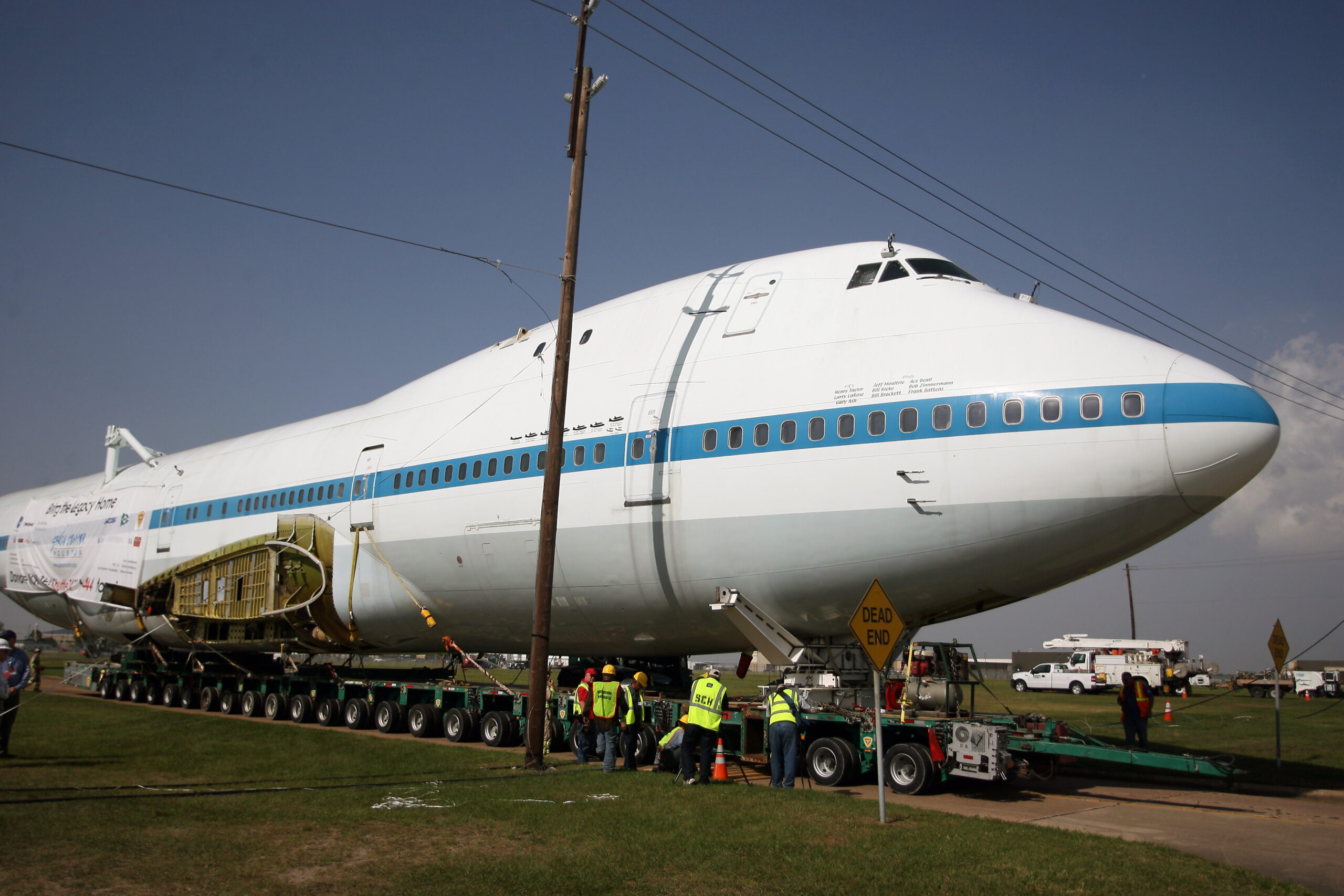 Space shuttle carrier to be Houston museum piece