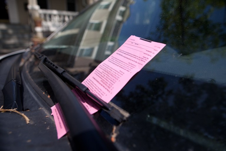 The District government said Friday that it had seized nearly $2.5 million from residents with unpaid parking and traffic tickets by garnishing their tax refunds. (Photo: Graeme Jennings/Examiner)