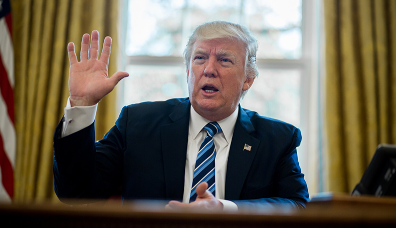 Trump says he no longer watches ‘unpleasant’ MSNBC, CNN