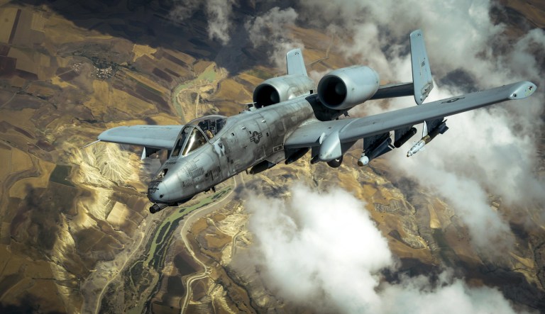The Air Force has agreed to keep the A-10 flying for at least the next five years after unsuccessfully tussling with Congress over a proposed retirement. (Staff Sgt. Michael Battles/Air Force photo)