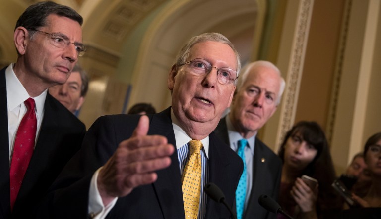 McConnell joins a growing list of Republicans who have earned the president's ire. (AP Photo/J. Scott Applewhite, File)
