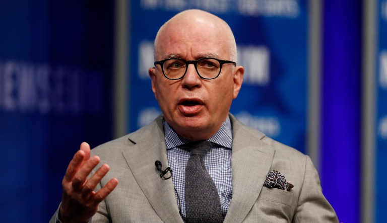Michael Wolff, the author of an explosive book on President Trump's administration, is the target of a cease and desist letter from Trump's lawyers. And he's the focus of a campaign by the president's allies to cast doubt on the book's claim that Trump is a reluctant and troubled president. (AP Photo/Carolyn Kaster, File)