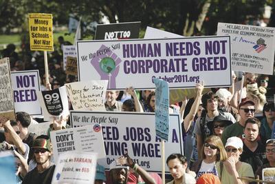 Protesters take to Washington streets