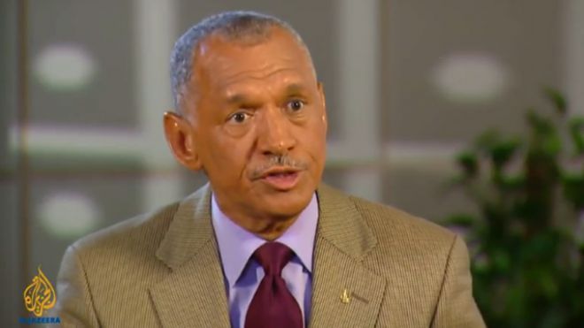 NASA Administrator Charles Bolden seen above in a YouTube video told a congressional panel today that his agency has 192 Chinese nationals working in or around it. 