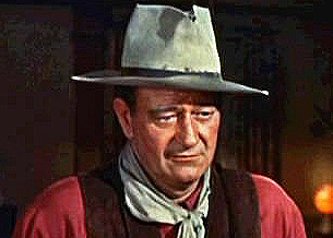 Actor John Wayne was known for his many movie roles in Westerns. (Photo by Howard Hawks, via Wikimedia Commons)