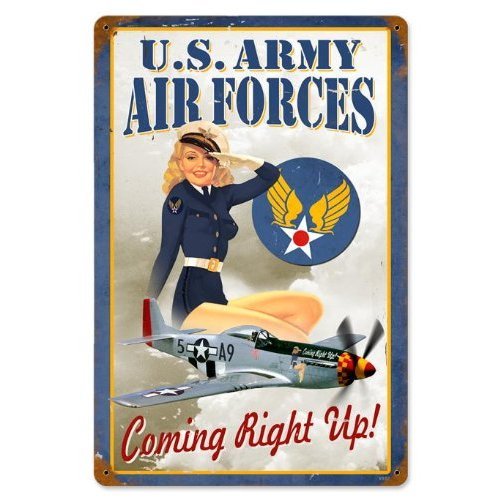Air Force inspectors removing workplace pin-ups of scantily clad women
