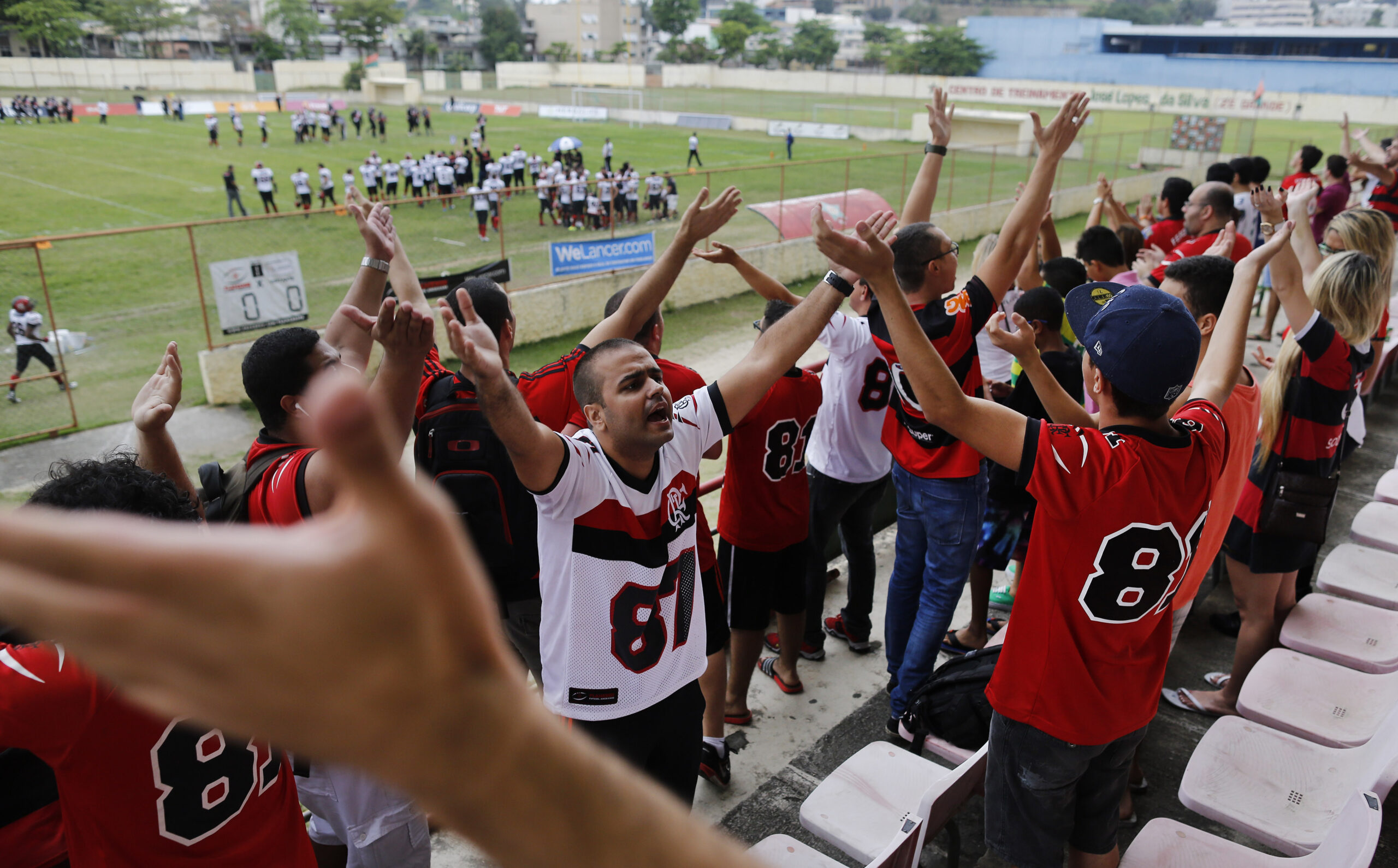 American football growing quickly in Brazil