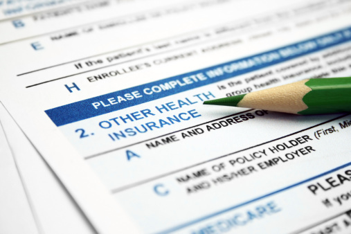 Health  insurance form