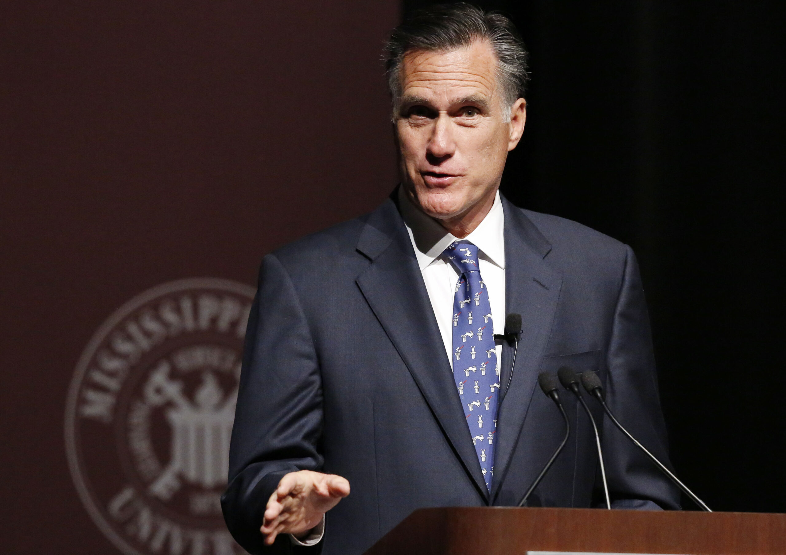 Romney: ‘Methinks the Donald doth protest too much’