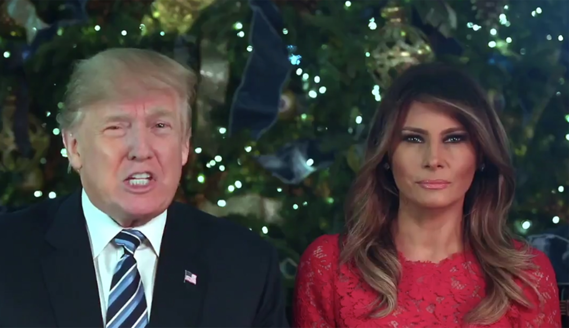 Trump wishes the entire world a merry Christmas