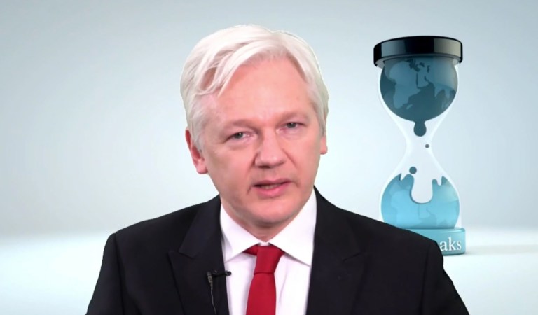 WikiLeaks founder and editor-in-chief Julian Assange said companies such as Mozilla have already exchanged letters after his organization offered its help in working with them by offering the technical details of the CIA's alleged hacking methods. (WikiLeaks via AP)