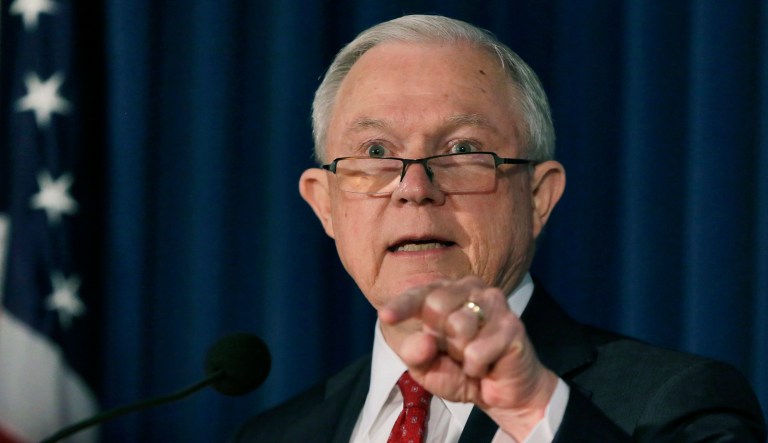 Attorney General Jeff Sessions is leaving open the possibility that a special counsel could be appointed to look into Clinton Foundation dealings and an Obama-era uranium deal, the Justice Department said Monday. (AP Photo/Richard Drew, File)