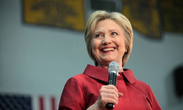 Hillary Hits the Borscht Belt