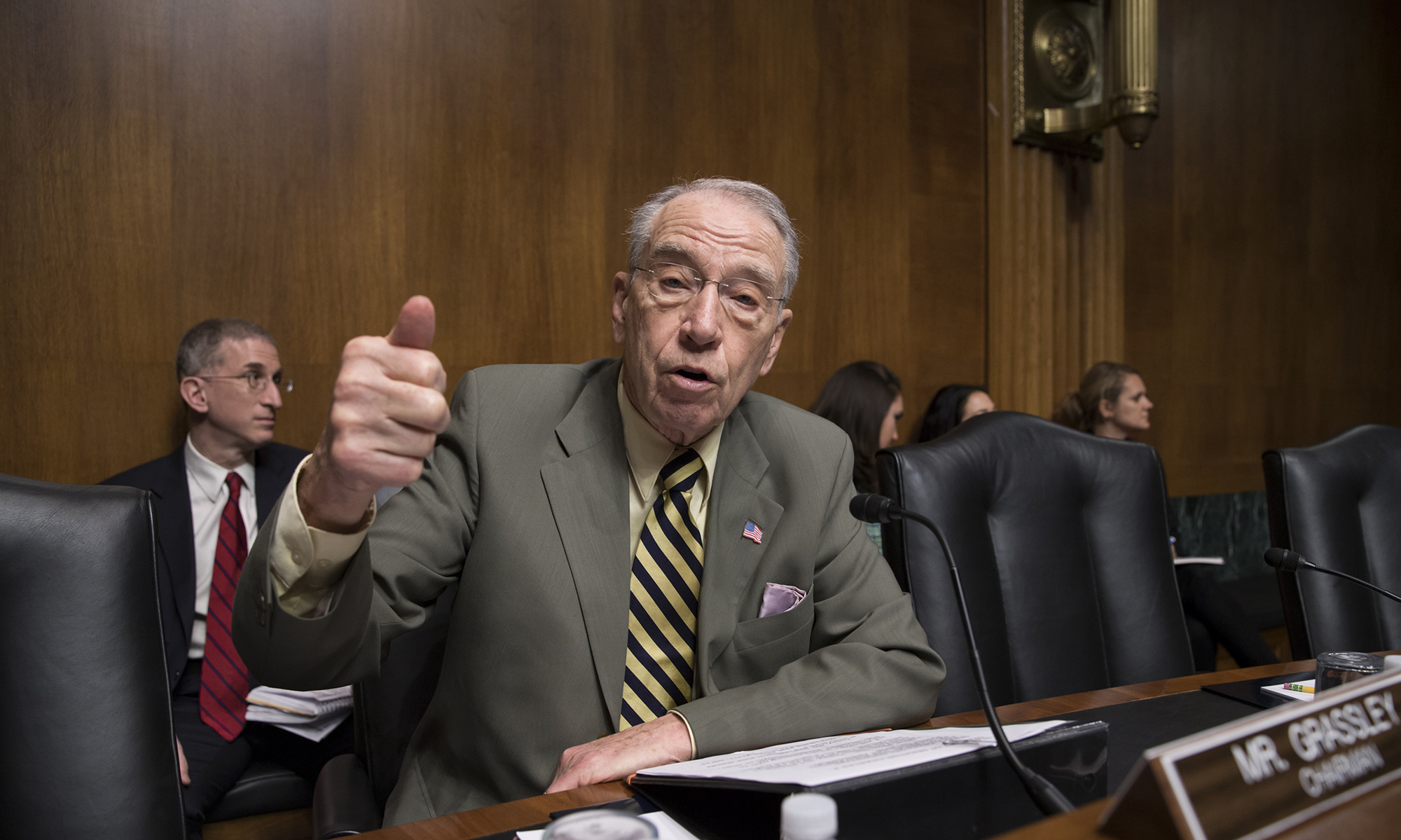 Chuck Grassley: ‘It would be suicide’ for Trump to talk about firing Robert Mueller