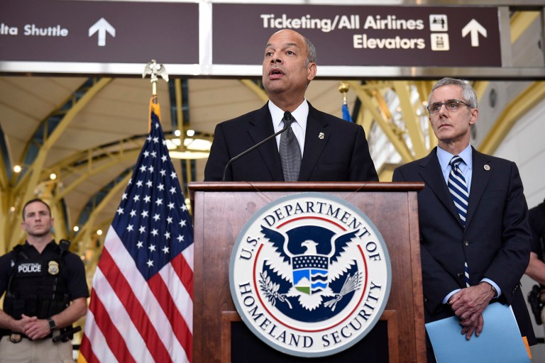 Jeh Johnson will work with local officials and watch for further developments. (AP Photo/Sait Serkan Gurbuz, File)