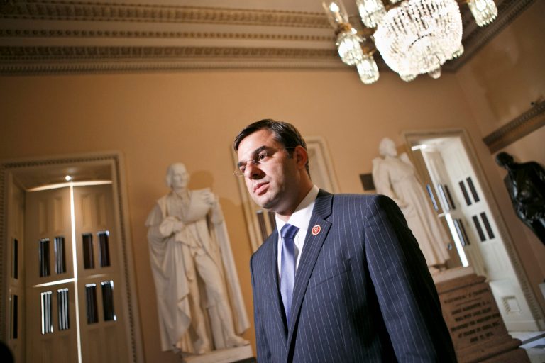 Amash said the conservative House Freedom Caucus wouldn't have been the only group of Republicans opposed. (AP Photo/J. Scott Applewhite)