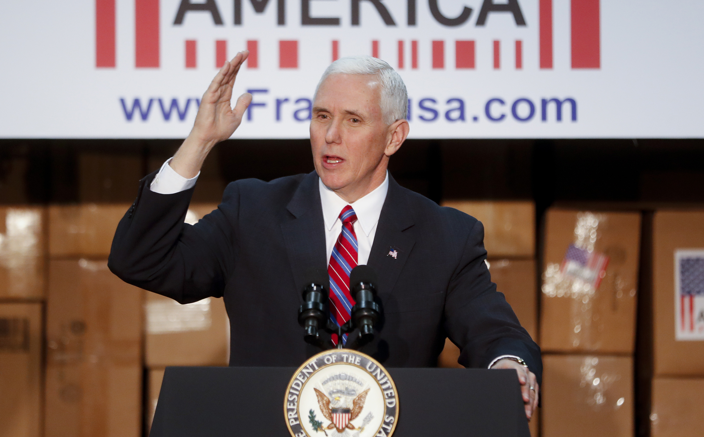 Report: 13 boxes of Mike Pence’s emails sent to Indiana Statehouse