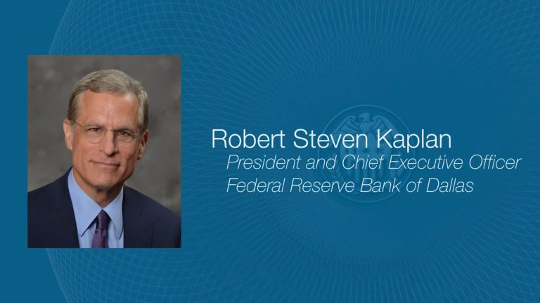 The Federal Reserve Bank of Dallas on Monday announced that its new president will be Robert Steven Kaplan, a Harvard Business School professor and former Goldman Sachs executive. (Screenshot courtesy Federal Reserve Bank of Dallas)