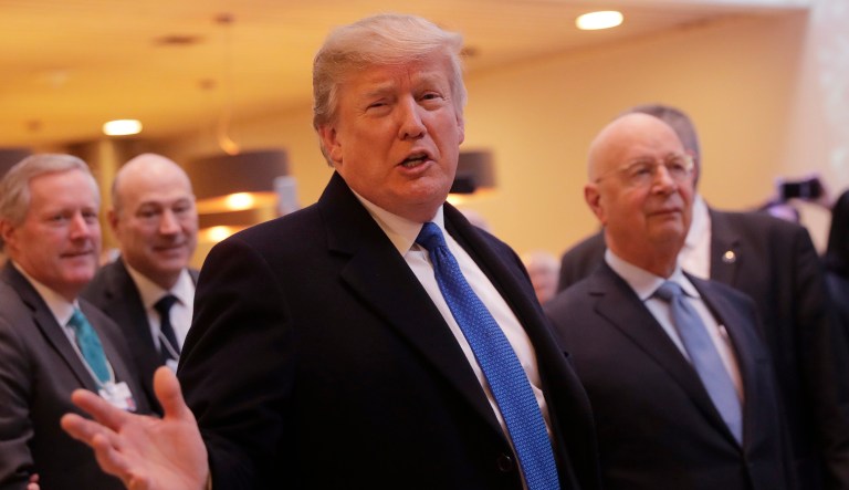 A report says that President Trump's legal team is weighing whether a federal court ruling could be the basis for avoiding full disclosure to special counsel Robert Mueller. (AP Photo/Markus Schreiber)