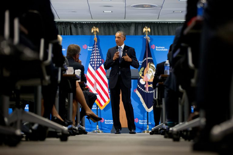 President Obamatold supporters to elect more Democrats to Congress who 