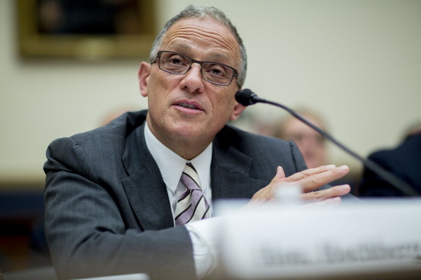 Fred Hochberg, chairman and president of the U.S. Export-Import (Ex-Im) Bank, speaks during a House Financial Services Committee hearing on the Ex-Im Bank reauthorization in Washington, D.C., on June 25. (Andrew Harrer/Bloomberg/Getty images)