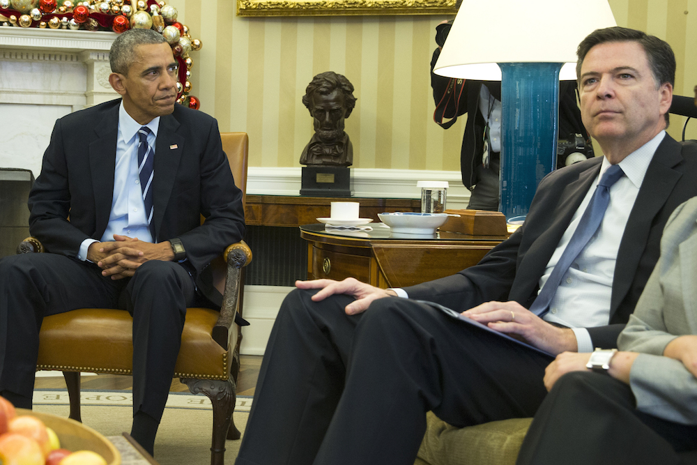 White House: Comey not out of step with Obama