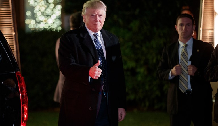 The majority of voters, 51 percent, did not approve of Trump's job in office. (AP Photo/Evan Vucci)