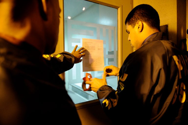 The obligation falls on states and communities to fund their police forces adequately, so that they don't have to practice this form of legal banditry on the side in order to pay for their operations. (AP Photo)