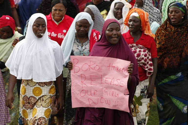 Nigeria’s leader vows to bring girls home