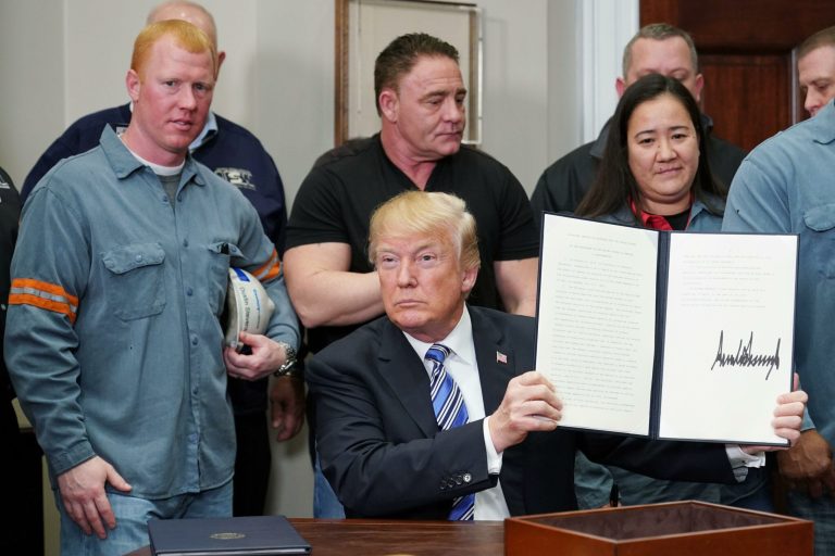 Trump Signs Tariffs