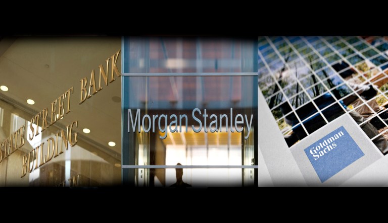 State Street Morgan Stanley Goldman Sachs.