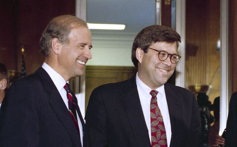 When William Barr told the Senate Roe v. Wade was wrong, Joe Biden said Barr ‘should be complimented’