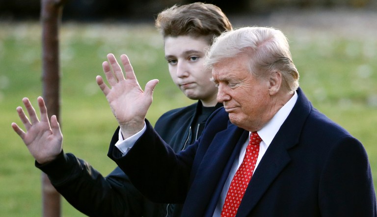 ‘Democrats have no boundaries’: Trump campaign blasts impeachment witness for ‘disgusting’ Barron comment