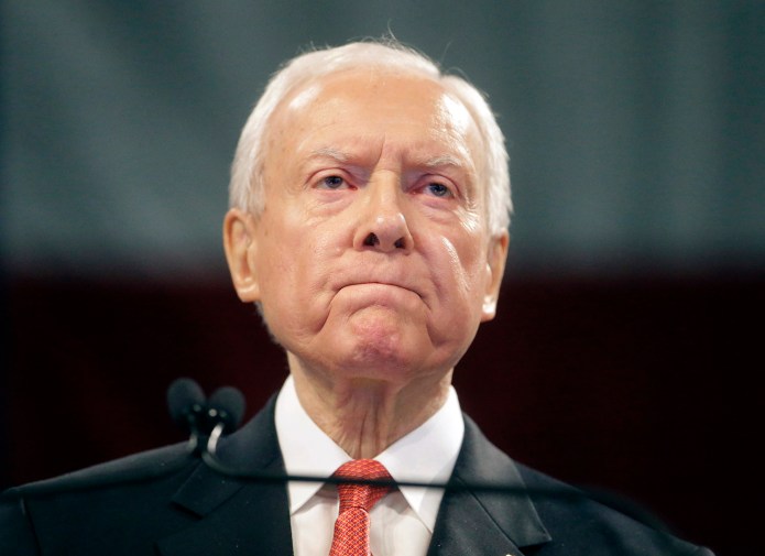 Hatch said the Centers for Medicare and Medicaid Services has given his committee the cold shoulder, even after 14 senators sent a letter laying out its arguments to kill the rule. (AP Photo/Rick Bowmer, File)